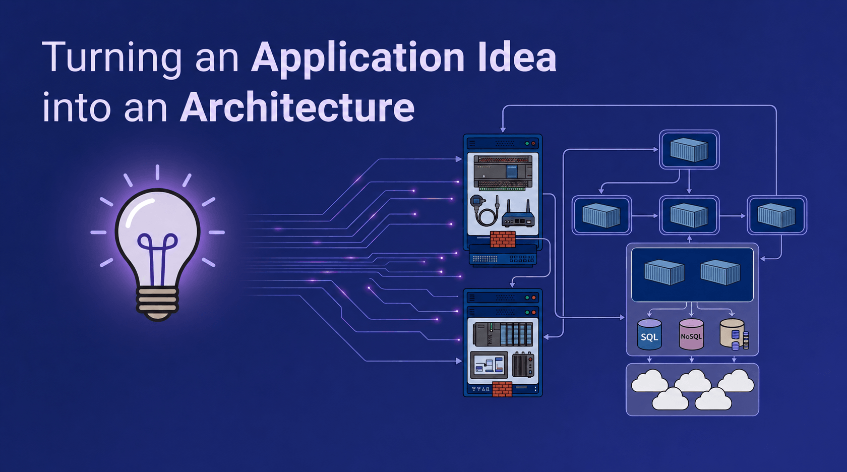 Image representing Turning an Application Idea into an Architecture