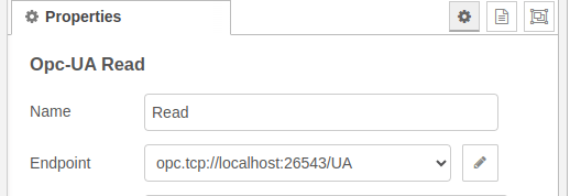 "The Endpoint field on a Read node"